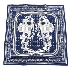 レア HERMES エルメス カレ55 シルクバンダナ ピンク - メルカリ