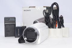 SONY ビデオカメラ Handycam HDR-CX680 ホワイト 内蔵メモリー64GB
