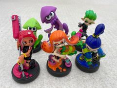 スプラトゥーン amiibo まとめ売り 動作確認済 シオカラーズ タコ等