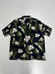 正規品パラダイス ベイ ハワイアン シャツ ネイビーのサムネイル