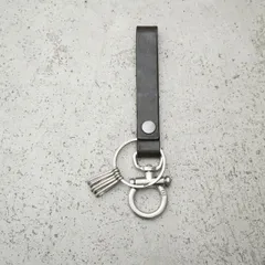 定番 Hender Scheme エンダースキーマ cow leather key flock レザー キーフロック キーホルダー キーリング 日本製 黒茶 4153Q♪のサムネイル