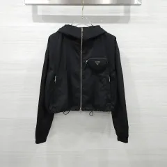 38 / PRADA プラダ リナイロン (LEE リー) 三 (サン) ロゴ (ロゴ) ポーチ (ポーチ) レディース (レディース) WHO (フー) ジャケット (ジャケット) 291965のサムネイル
