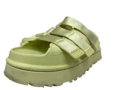 UGG australia (アグオーストラリア) ゴールデングロウ スライドサンダル 厚底 F27425A 24cm US7 イエロー系 レディース/045のサムネイル