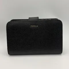 FURLA フルラ  二つ折り財布 黒 ブラック レザー バビロンのサムネイル