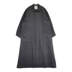 希少 80s ARCHIVE リブカフスウールオーバーコート 黒 黒の衝撃 初期