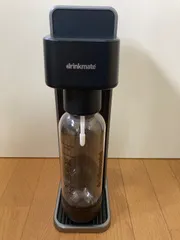 drinkmateドリンクメイト 炭酸水メーカー ブラック 純正ガスシリンダー付 専用ボトル付のサムネイル