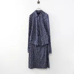 Archive 美品 アニエスベー agnes b. フラワーリースプリント レーヨンストレッチ セットアップ T2 ブラウス スカート ┃【2400015005416】のサムネイル