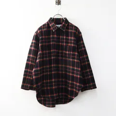 美品 人気 オールドマンズテーラー R&D.M.Co- WOOL TARTAN CHECK SHIRT ウールタータンチェックシャツ M┃ブラウス【2400015005300】のサムネイル