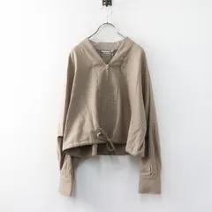 未使用 2024SS マルシャルテル MARECHAL TERRE シャツブルゾン 2｜ベージュ 羽織り アウター ジャケット【2400015041223】のサムネイル
