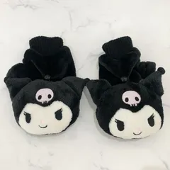 サンリオ クロミちゃん 手袋 指出し ミトン 2way 防寒 もこもこ フェイスのサムネイル