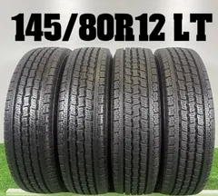 送料無料★145/80R12 LT トーヨー DELVEX 2020年製 4本 冬 タイヤ スタッドレス 中古 TB1364のサムネイル