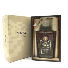 未開栓】サントリー クレスト 12年 700ml - メルカリ