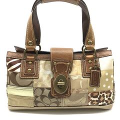 COACH コーチ トートバッグ パッチワーク 9499 Y2K A4 - メルカリ