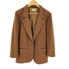 エルエルビーン L.L.Bean 90s MADE IN USA ウールカシミヤ テーラードジャケット レディース  8のサムネイル