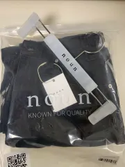 (新品)NOUN ブラック ワイド デニムパンツのサムネイル