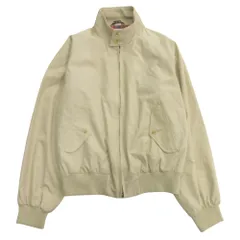 美品 BARACUTA バラクータ G9 ハリントン ジャケット ブルゾン スイングトップ ドッグイヤーカラー 裏チェック 38 ベージュ メンズ 古着 中古 USEDのサムネイル