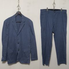 美品】セオリーリュクス ストレッチリネンジャケット ブルゾン ノー