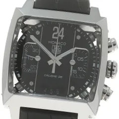 タグホイヤー TAG HEUER CAL5113 モナコ24 キャリバー36 デイト クロノグラフ 自動巻き メンズ 箱・保証書付き_872898のサムネイル