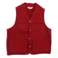 TENDERLOIN テンダーロイン T-FIELD VEST フィールド コットンダック生地 ベスト レッド レッド系 M【中古】のサムネイル
