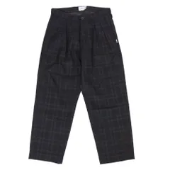 WTAPS ダブルタップス 20AW 202TQDT-PTM06 TUCK TROUSERS ウール トラウザー パンツ ネイビー系 01【中古】のサムネイル