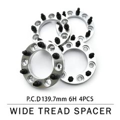 PRO-STAFF 6穴 ワイトレ 2本セット 厚さ35mm PCD139.7 - メルカリ