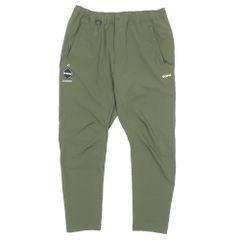 21aw fcrb「WIDE CROPPED EASY PANTS」XL 茶 - メルカリ