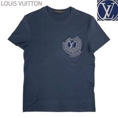 中古】LOUIS VUITTON ルイ・ヴィトン LVサークルロゴ刺繍 半袖Tシャツ