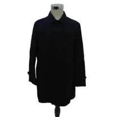 グリーンレーベルリラクシング ユナイテッドアローズ green label relaxing ステンカラーコート スプリングコート ロング丈 XL 紺 ネイビー /HO24 ■GY74のサムネイル
