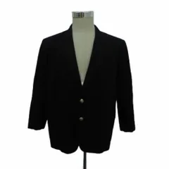 メルローズ MELROSE テーラードジャケット 上着 シングル ミドル丈 濃紺 ダークネイビー /HO47 ■GY74のサムネイル