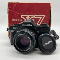 FA690【お買い得】MINOLTA X-7 一眼レフフィルムカメラ ブラックのサムネイル