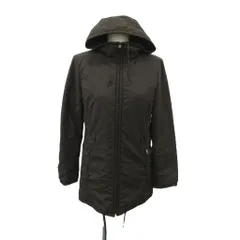 マックスマーラ ウィークエンドライン MAX MARA WEEKEND LINE 中綿ジャケット 上着 S ダークブラウン フード付き 無地 /SY54 ■GY74のサムネイル