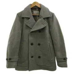 ユナイテッドアローズ UNITED ARROWS ピーコート M グレー ダブルブレスト 長袖 6225-648-0407 /RN ■ECC006のサムネイル