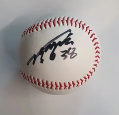 希少】読売ジャイアンツ 岸田行倫選手 直筆サインボール 背番号38時代