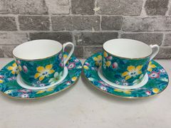 ナルミ すずらん 鈴蘭 カップ&ソーサー 2客セット - メルカリ