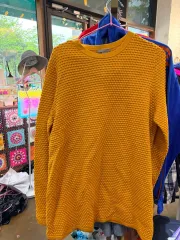 COS コス マスタード ポップコーンスリーブ 長袖 Tシャツのサムネイル