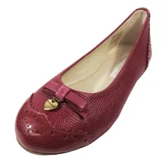 未使用 DOLCE&GABBANA ドルチェアンドガッバーナ キッズ 子供靴  バレエ フラットシューズ リボン ハート ロゴ 発表会 27 キッズ 古着 中古 USEDのサムネイル