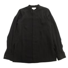 HYKE ハイク デニム バンドカラー ロングシャツ 1 インディゴ - メルカリ