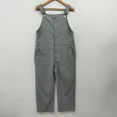 UNIVERSAL OVERALL × OUTERSUNSET コラボ ユニバーサルオーバーオール アウターサンセット オーバーオール オーバーオール サロペット フランネル風 無地 シンプル グレー F F790のサムネイル