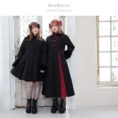 Dear my love ディマ럽 ユメテンボ チャイナ レース プリーツ コート ロリータのサムネイル