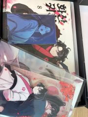 直筆サイン入り 濡烏 杉菜水姫作品集 販促用ポスター イノセントグレイ 画集 直筆サイン入り 濡烏 ポスター イノセントグレイ 画集 InnocentGrey