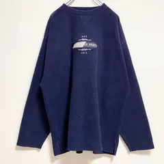 ～90s　GEAR FOR SPORTS　フリースプルオーバー　グレンビル州立大学　ネイビー　紺　2XLサイズ　古着【値引き交渉OK！】のサムネイル