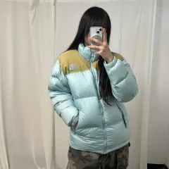 THE NORTH FACE ザノースフェイス 白 ラベル スウェード ヌプシのサムネイル