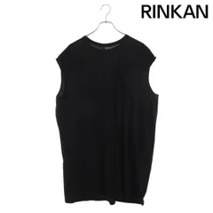 リックオウエンス  25AW  RU02E1168-JR SPLINTERED TARP T タープカットオフノースリーブカットソー メンズ Lのサムネイル