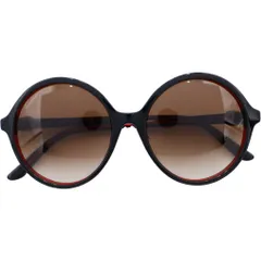 Cartier (カルティエ) C ドゥ カルティエ サングラス グラデーションレンズ ブラウン×ブラック CT0127SAのサムネイル