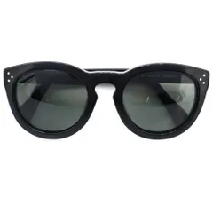 CELINE (セリーヌ) オーバルフレーム サングラス 眼鏡 アイウェア 52□23 145 ブラック CL41801/S 807VIのサムネイル