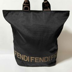 FENDI フェンディ トートバッグ ナイロン ブラック A4○ - メルカリ