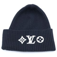 LOUIS VUITTON ボネ グランフロア モノグラム ニット帽 ビーニー