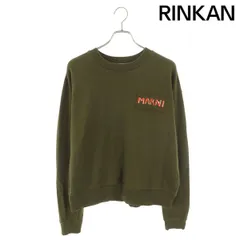 マルニ  25AW  FUMU0074X1 ロゴプリントパッチクルーネックスウェット メンズ 46のサムネイル