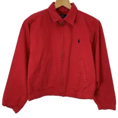 【中古】　POLO by RALPH LAUREN　スウィングトップ　90s vintage　90年代　OLD　ブルゾン　無地　ワンポイント　古着　/2004のサムネイル