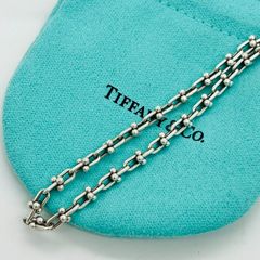 Tiffany & Co. ハードウェア マイクロリンク ブレスレット 巾着付き